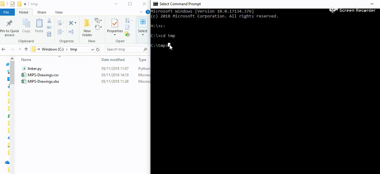 Running linker.py