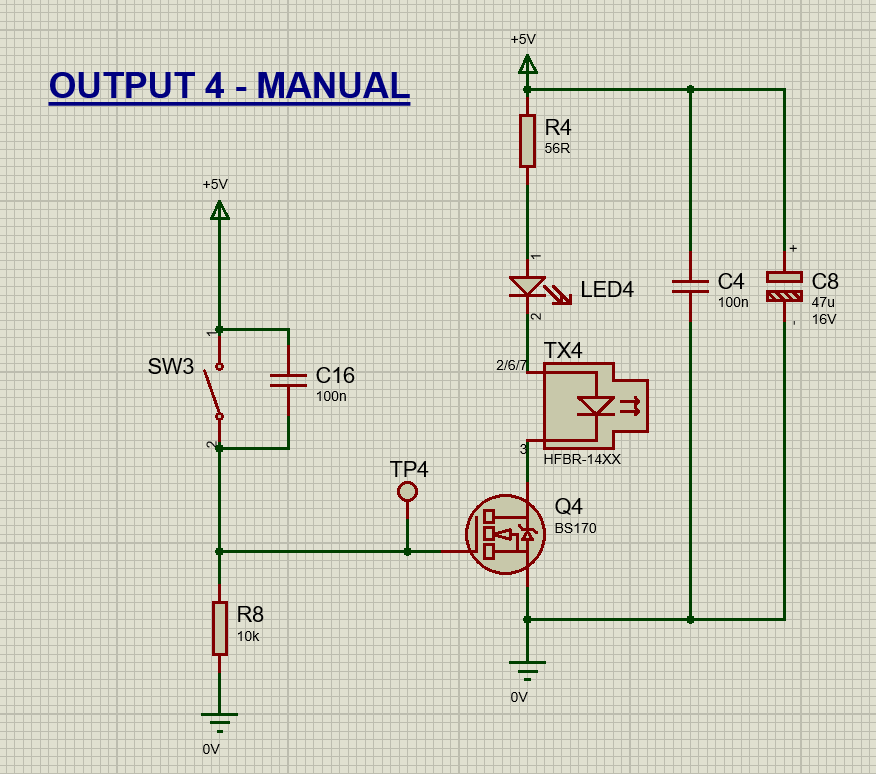 Manual Switched Output